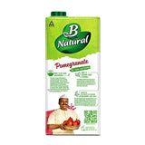 B Natural Pomegranate Juice 1 Litre Tetra Pack