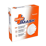 Savlon Mask Pack of 4 - 95 % Protection - BIS Approved