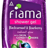 Fiama Shower Gel Body Wash Blackcurrant & Bearberry - 500 ml Bottle