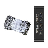 Office White File Tag 200 pc Pack