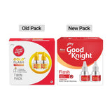 Good Knight Flash liquid Vaporiser Refill Pack of 2 (Eeach Refill 45 ml)