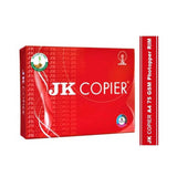 JK Copier Paper Ream A-4 Size, 500 Sheets, 75 GSM Paper
