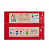 JK Copier Paper Ream A-4 Size, 500 Sheets, 75 GSM Paper