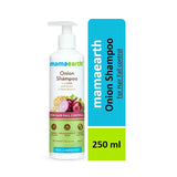 Mamaearth Onion Shampoo for Hair Fall Control - 250 ml Bottle