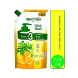 Medimix Ayurvedic Handwash with power of Lemon, Tulsi & Aloe Vera 725 ml Refill