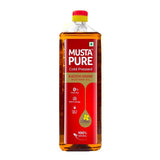 MustaPure Kachi Ghani Mustard Oil 1 Litre & 5 Litre Pack