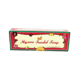 Mysore Sandal Soap with Pure Sandalwood Oil - 450 g - Pack of 3 of 150 g Soap