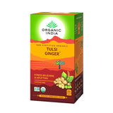 Organic India Tulsi Ginger Green Tea 25 Tea Bags Carton