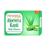 Patanjali Aloevera Kanti Body Cleanser Soap 75 g, 150 g & 300 g (75 g x 4) & 600 g (150 g x 4)