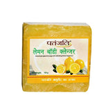 Patanjali Lemon Body Cleanser Soap 125 g & 4 Bars of 125 g (B-3 & G-1 Free)