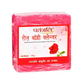 Patanjali Rose Body Cleanser Soap 125 g & 4 Bars of 125 g Pack