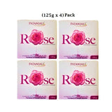 Patanjali Rose Body Cleanser Soap 125 g & 4 Bars of 125 g Pack