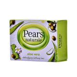 Pears Naturale Aloe Vera Bathing Bar - 125 g & Value Pack of 3 Bars of 125 g