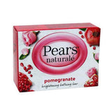 Pears Naturale Pomegranate Brightening Bathing Bar - 125 g & Value Pack of 3 Bars of 125 g