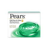 Pears Oil Clear & Glow Soap with 98 % Pure Glycerin & Lemon Flower Extracts - 75 g