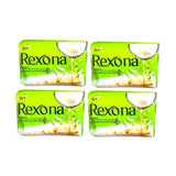 Rexona Soap with 100% Coconut & Olive Oil - Pack of 4 Bar of 100 g