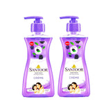 Santoor Gentle Handwash Creme with Berries & Tulsi 200 ml - Buy 1 Get 1 Free