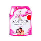 Santoor Gentle Handwash Mild with Lotus & Tulsi - 750 ml & 1.5 Litre Refill