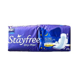 Stayfree Dry Max All Night Ultra Dry Sanitary Pads with Wing XL Size - 7 N, 14 N, 28 N, & 42 N Pads