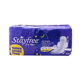 Stayfree Dry Max All Night Ultra Dry Sanitary Pads with Wing XL Size - 7 N, 14 N, 28 N, & 42 N Pads