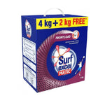 Surf Excel Matic Front Load Detergent Powder 4 Kg + 2 Kg Free Carton