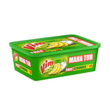 Vim Dishwash Bar Maha Tub with Power of 100 Lemons, 500 g with Scrubber, Pack of 4 Tubs