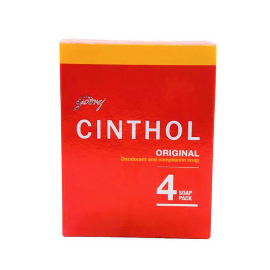 Cinthol Original Deodrant & Complexion Soap 4 unit of 100 g Pack