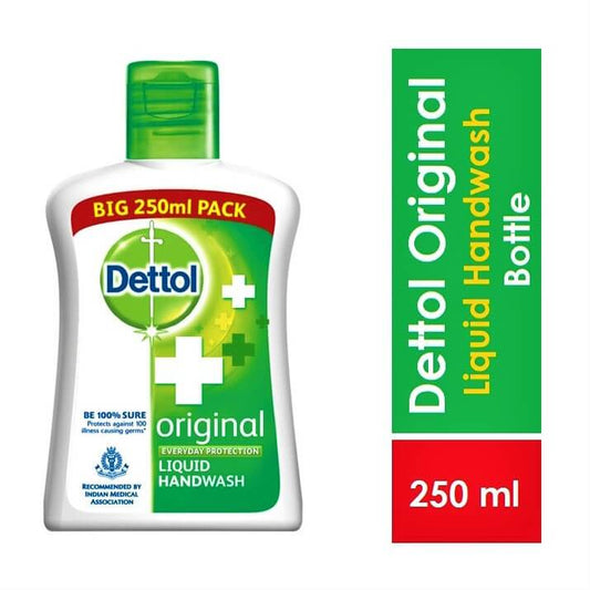 Dettol Original Liquid Hand Wash 250 ml Flip Top Bottle