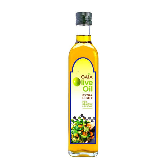 Gaia Extra Light Olive Oil 500 ml, 1 Litre & 5 Litre Pack