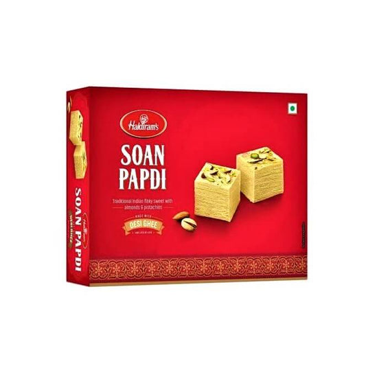Haldirams Soan Papdi with Almond and Pistachios 500 g & 1 Kg Pack