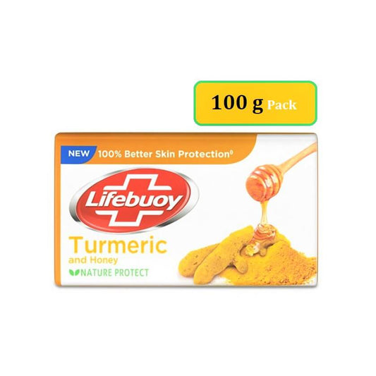 Lifebuoy Turmeric Soap with Honey 100 g Pack & Pack of 4 of 100 g Soap