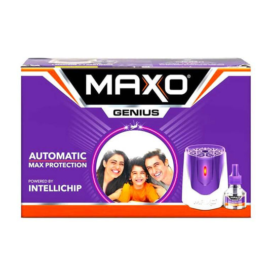 Maxo Genius Mosquito Repellent Machine with 01 Refill (35 ml) Pack