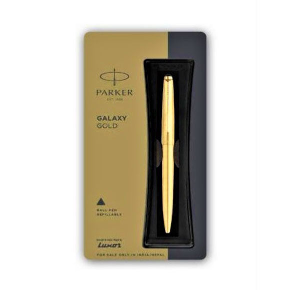 Parker Galaxy Gold Ball Pen 1 Unit