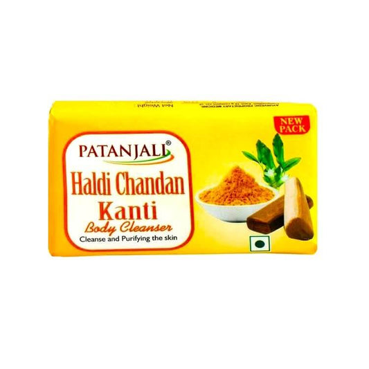 Patanjali Haldi Chandan Kanti Body Cleanser Soap 75 g & 150 g
