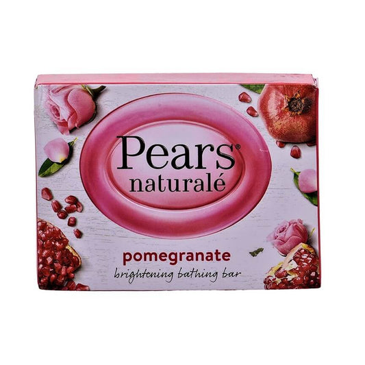 Pears Naturale Pomegranate Brightening Bathing Bar - 125 g & Value Pack of 3 Bars of 125 g