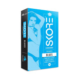 Skore Blues Colour Condoms Extra Lubrication & Vanilla Scented - 3 Pc & 10 Pc Pack