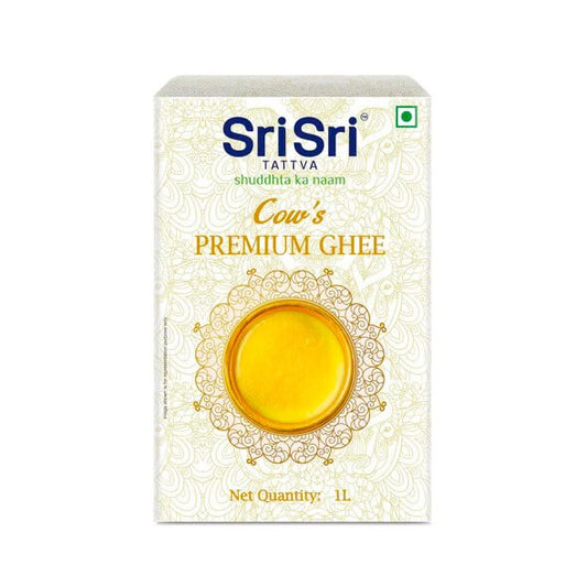 SriSri Tattva Cow Premium Ghee 1 Litre Carton