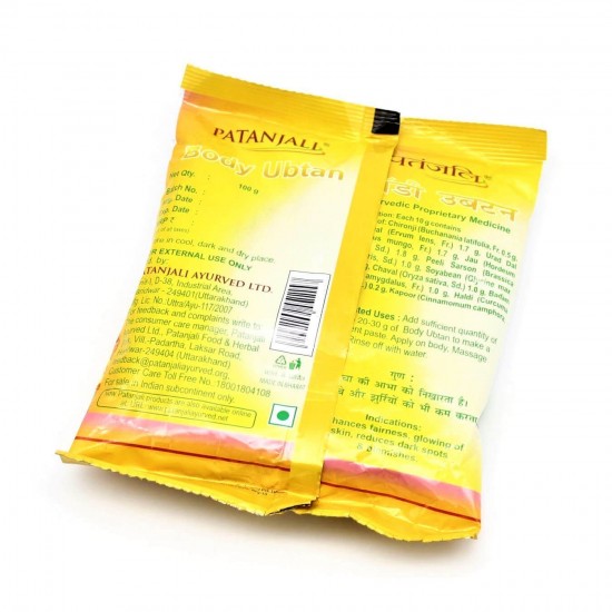 Buy Patanjali Body Ubtan 100 g Pack online at lowest price in delhi