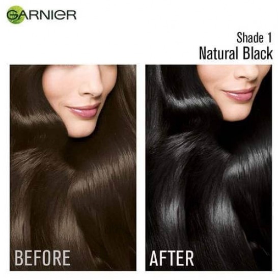 Buy Garnier Color Natural Hair Color Shade I Natural Black (70ml + 60) g  Pack online at Lowest Orice in India